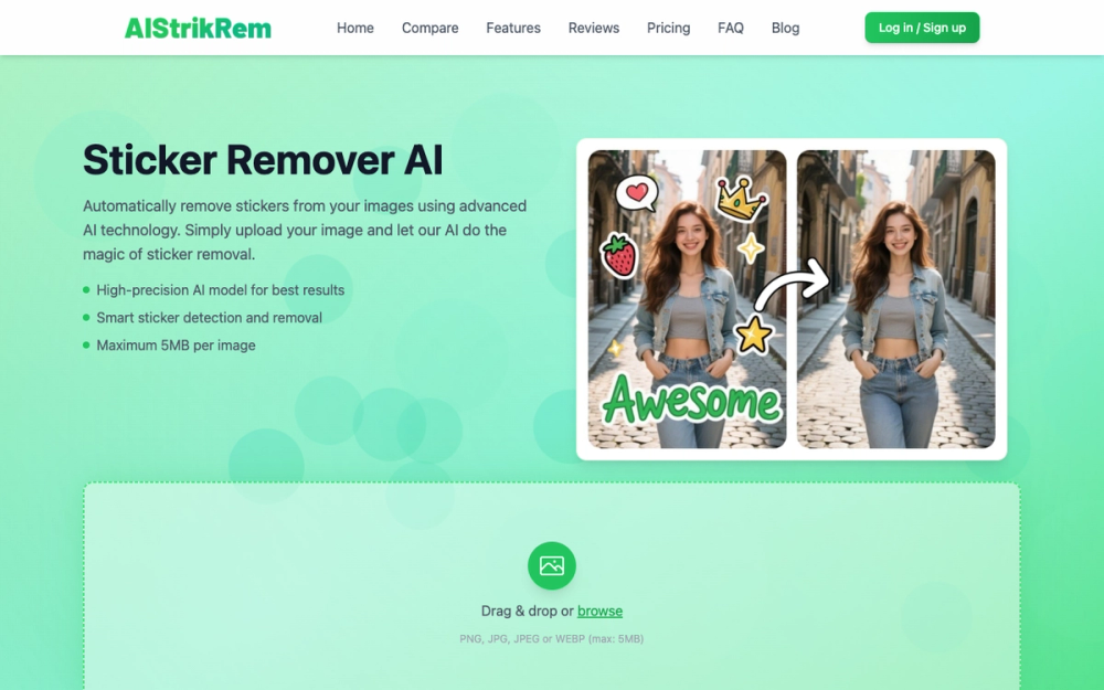 image of fsticker remover
