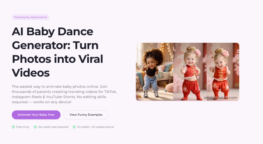 image of AI Baby Dance