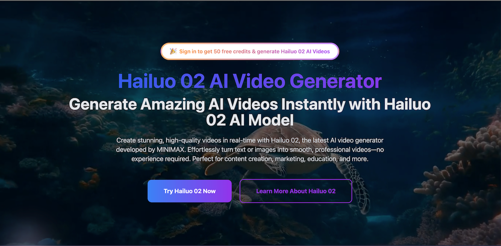image of Hailuo 02 AI Video Generator