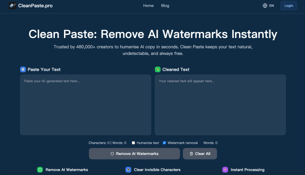 image of Clean Paste