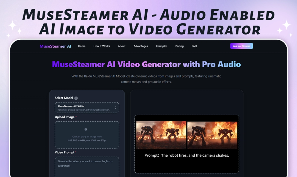 image of MuseSteamer AI