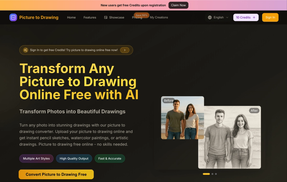 image of Picture to Drawing