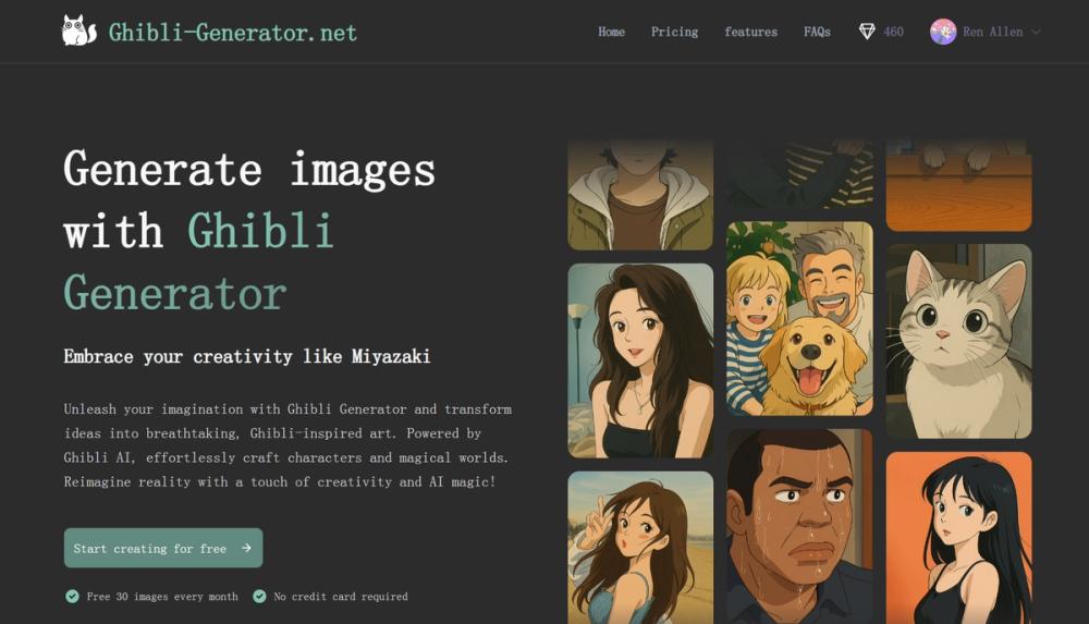 image of Ghibli Generator