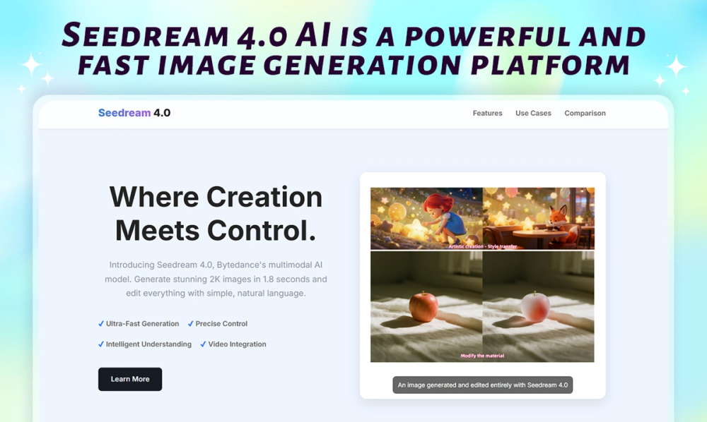 image of Seedream 4.0 AI