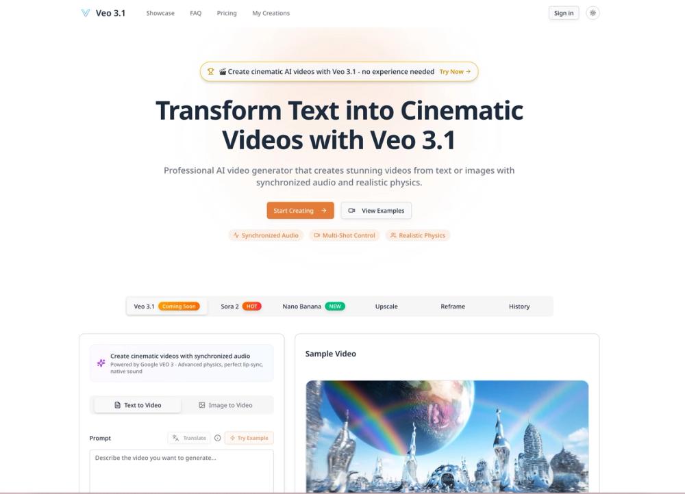 image of Veo 3.1 