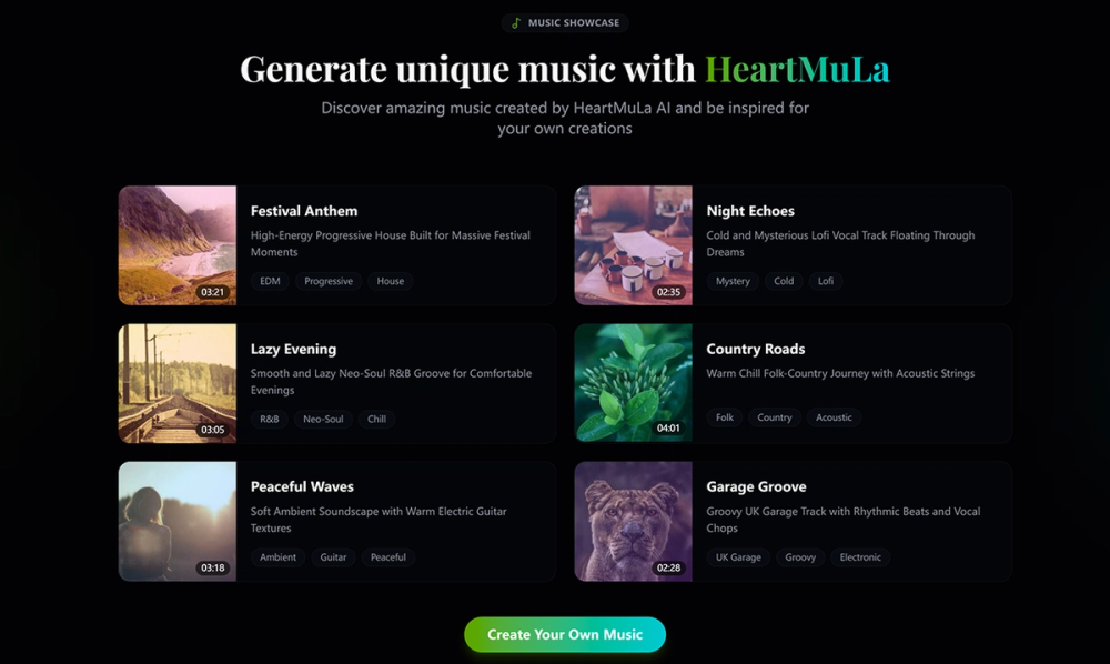 image of HeartMuLa AI Music Generator image of HeartMuLa AI Music Generator