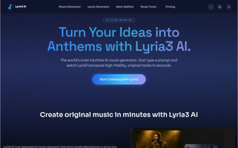 image of Lyria3 AI image of Lyria3 AI