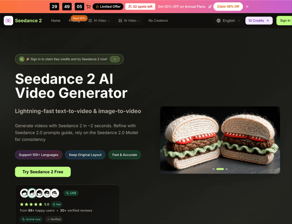 image of Seedance 2.0 image of Seedance 2.0