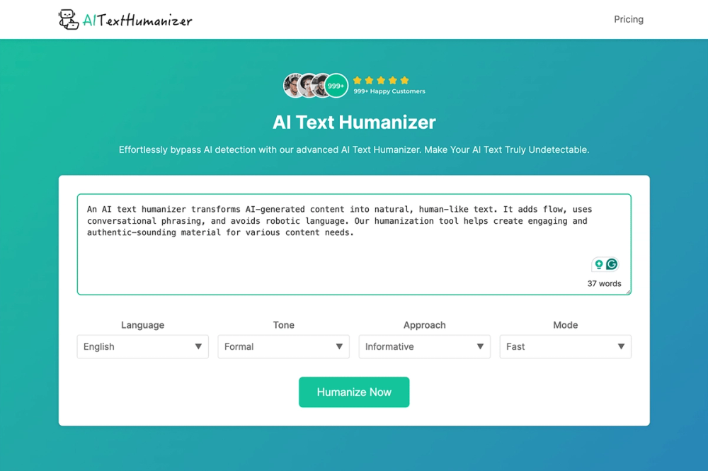 image of AI Text Humanizer