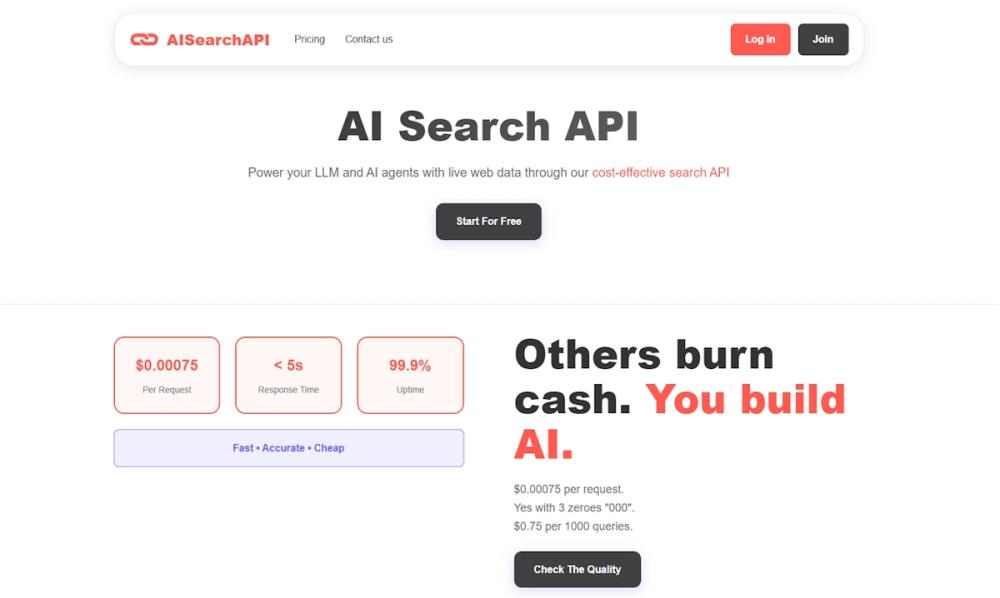 image of Ai Search API