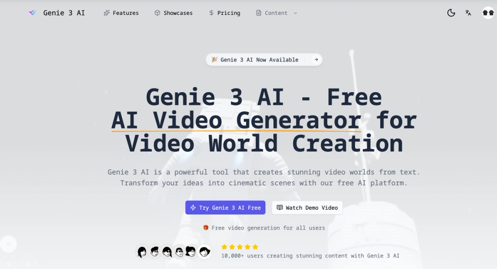 image of Genie 3 AI