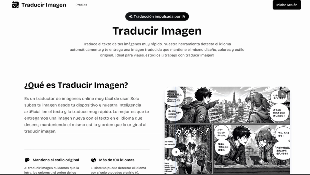 image of Traducir Imagen
