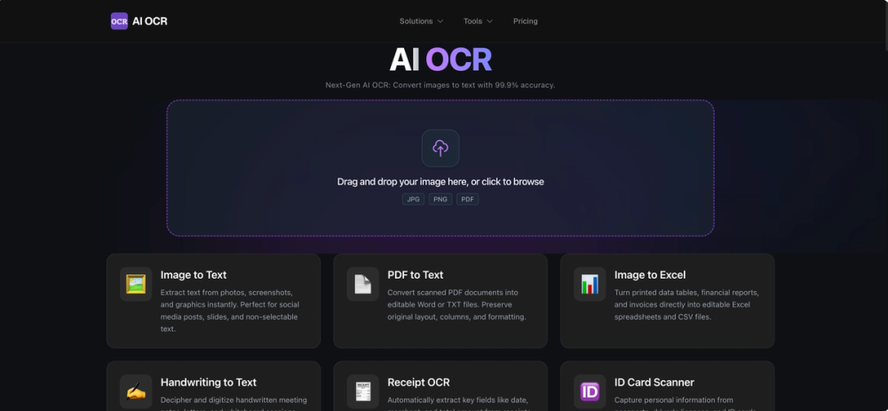 image of AI OCR