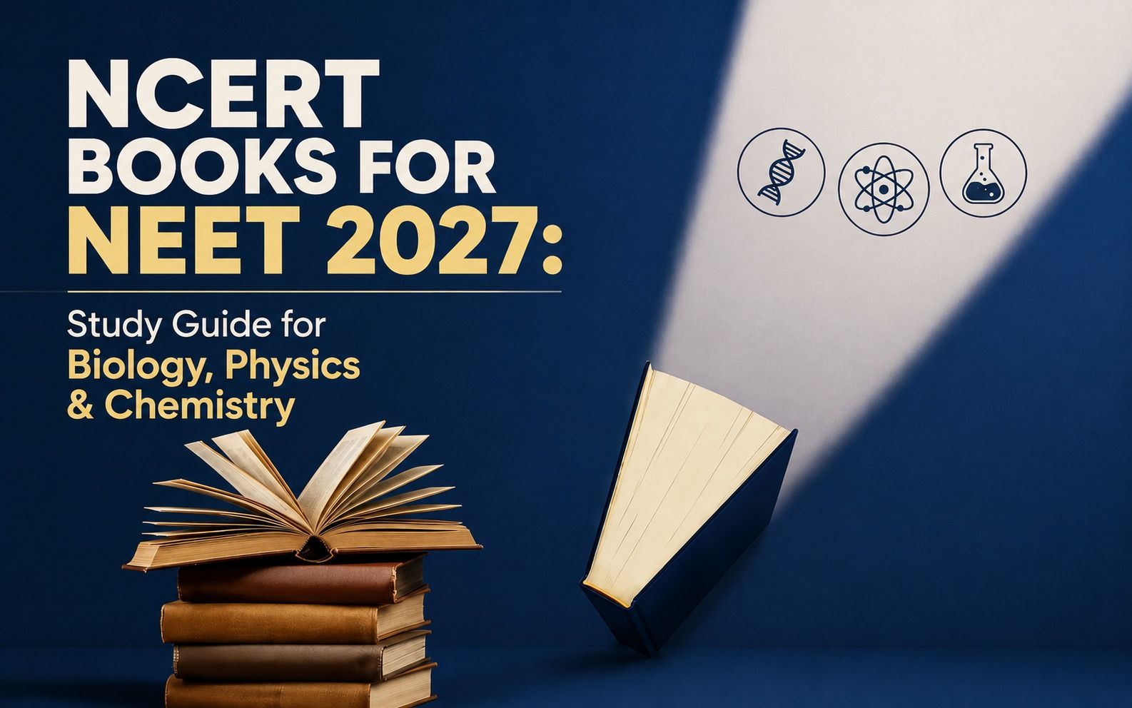 NCERT Books for NEET 2027: Study Guide for Biology, Physics & Chemistry 