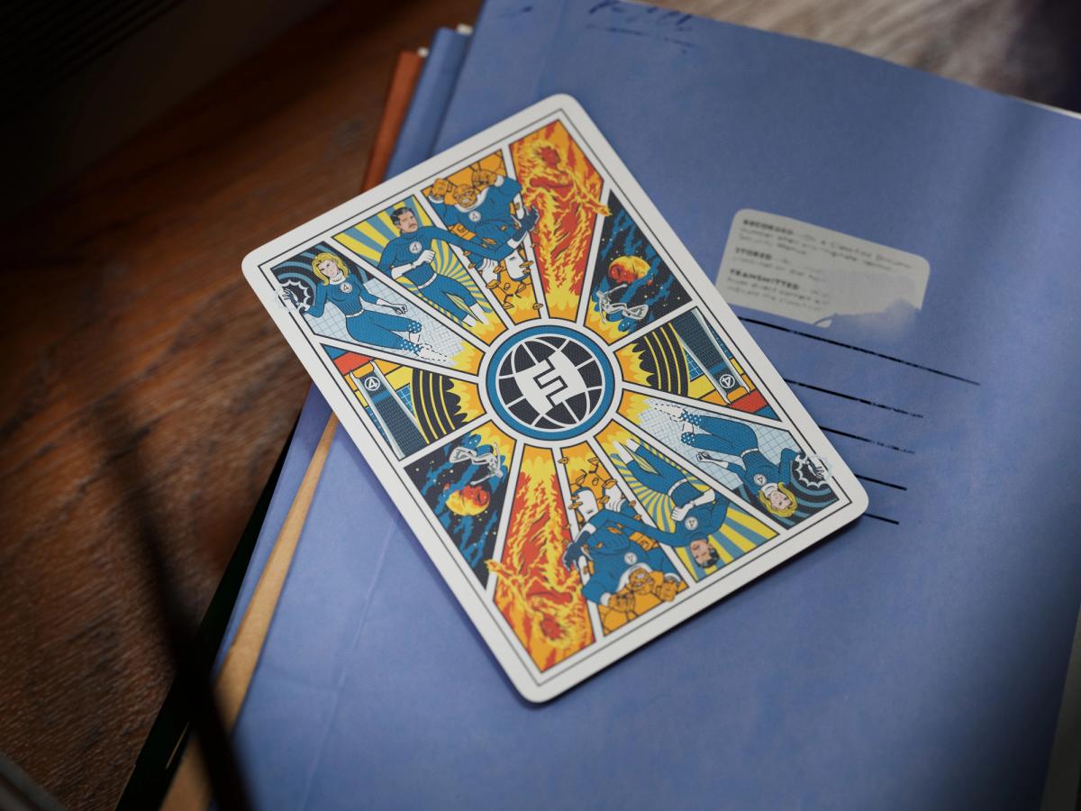 Fantastic 4 Playing Cards