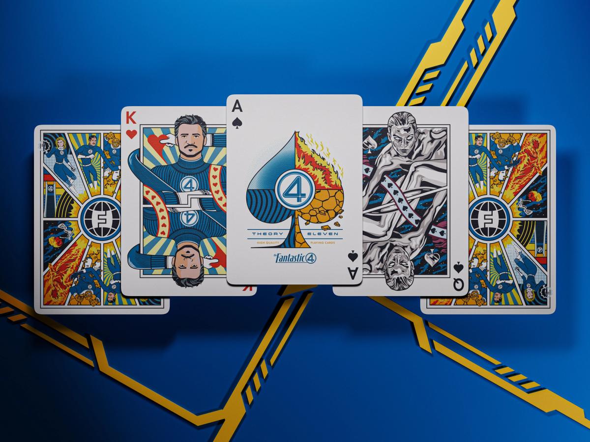Fantastic 4 Playing Cards