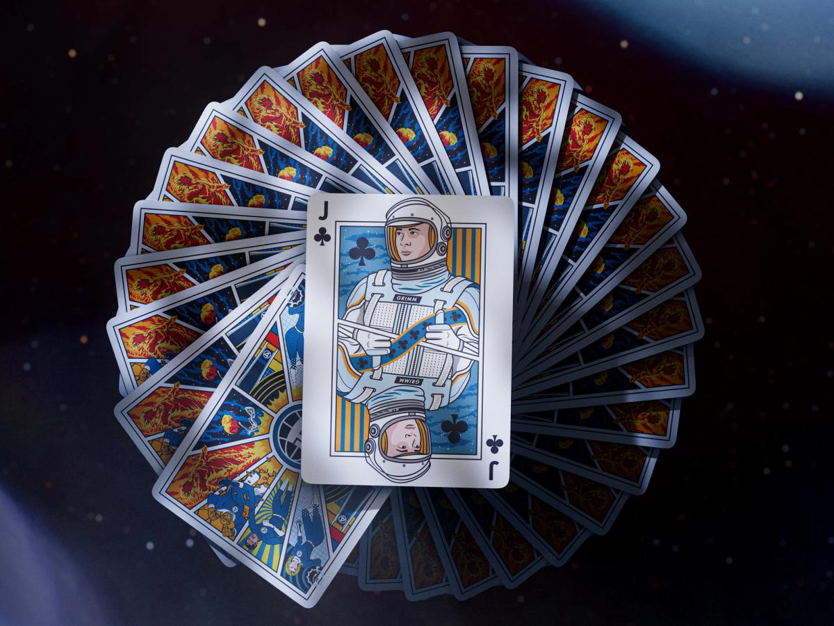 Fantastic 4 Playing Cards