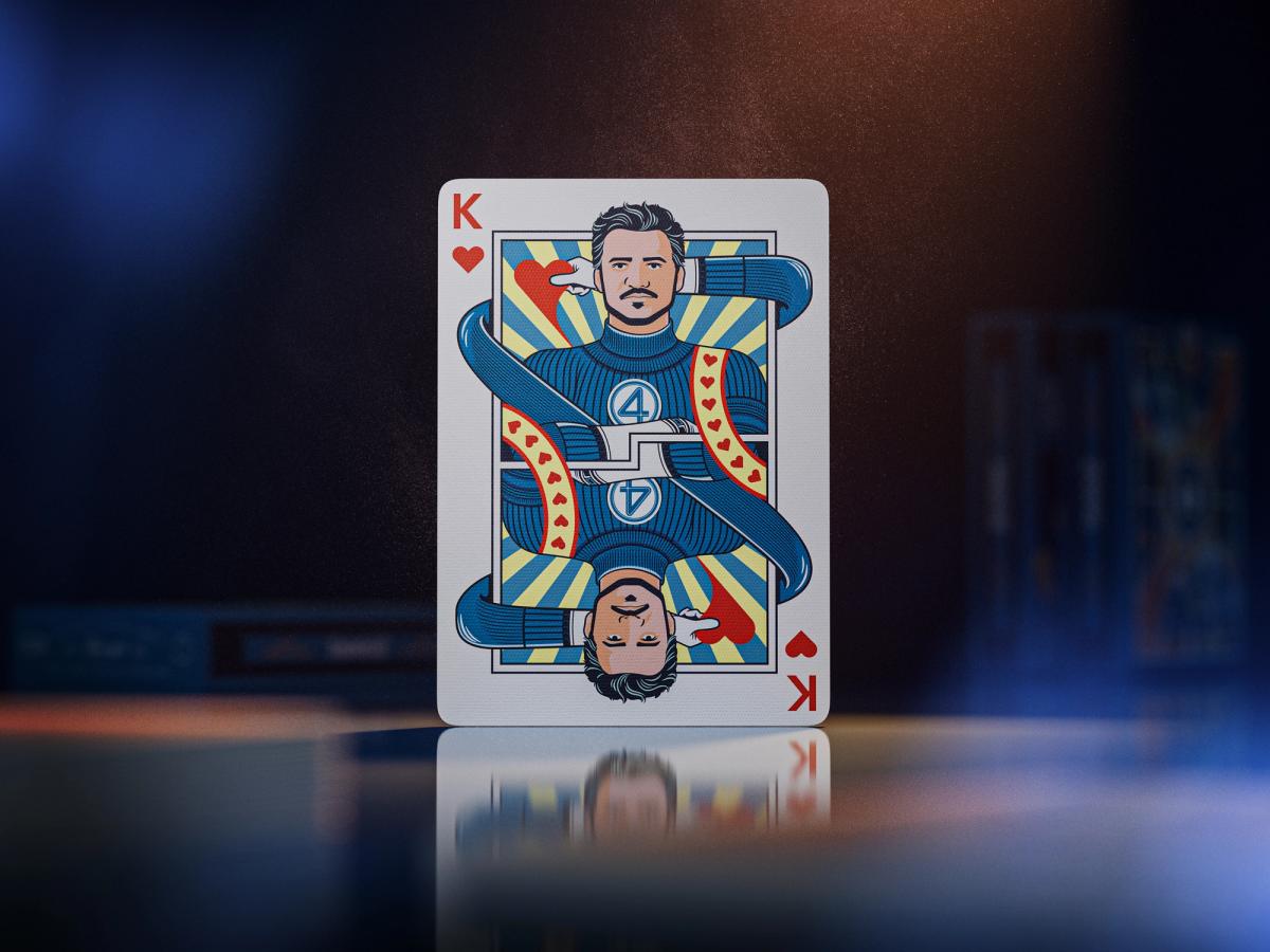 Fantastic 4 Playing Cards