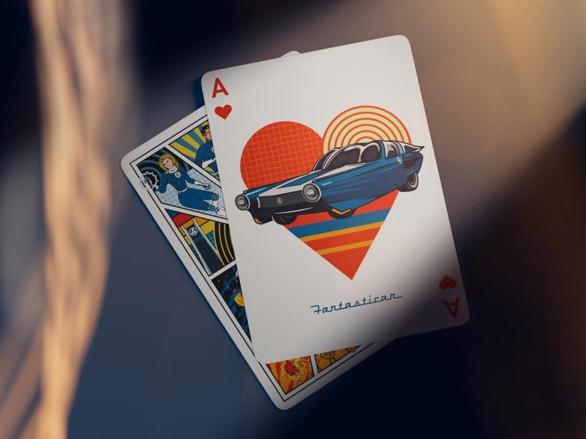 Fantastic 4 Playing Cards