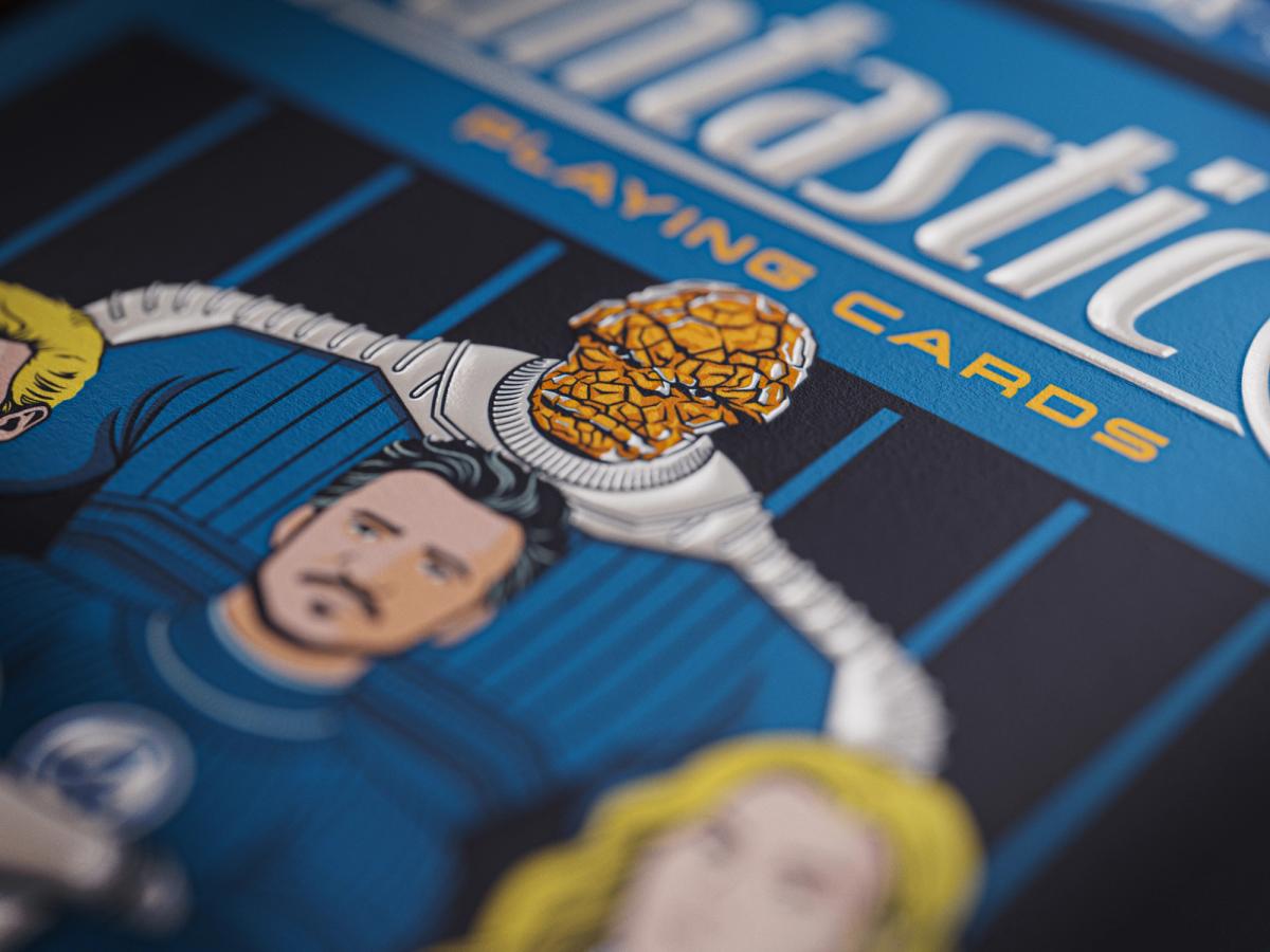 Fantastic 4 Playing Cards