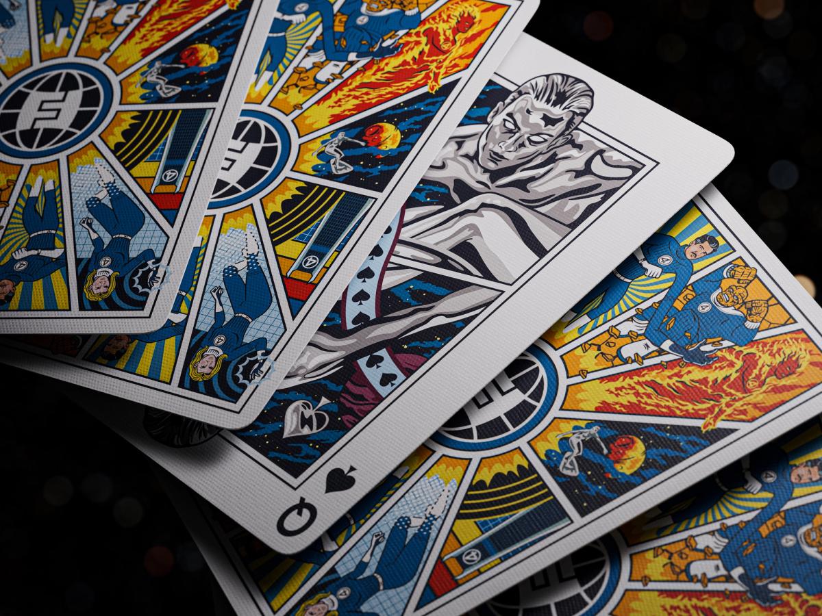 Fantastic 4 Playing Cards