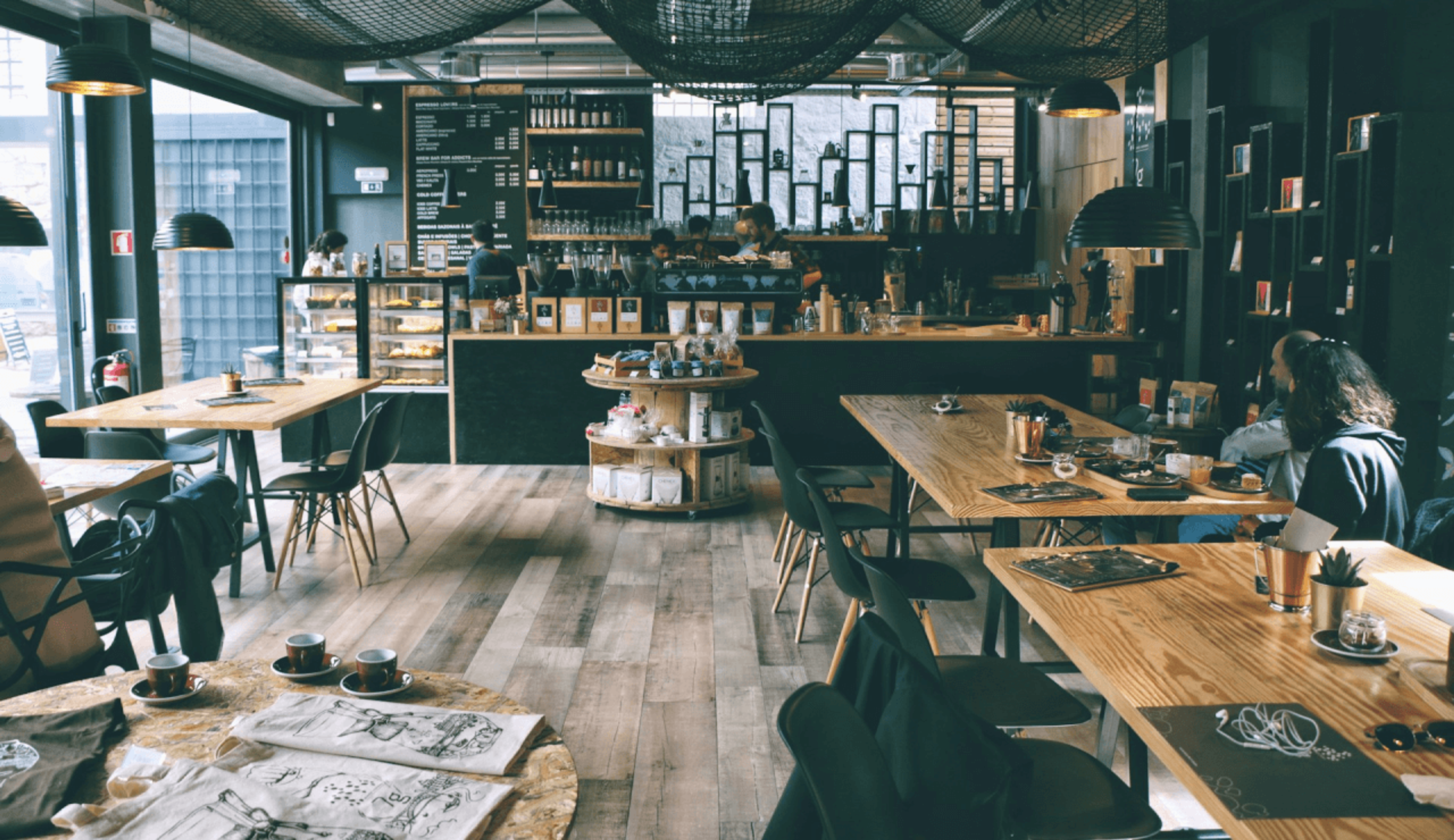 Third wave coffee shop