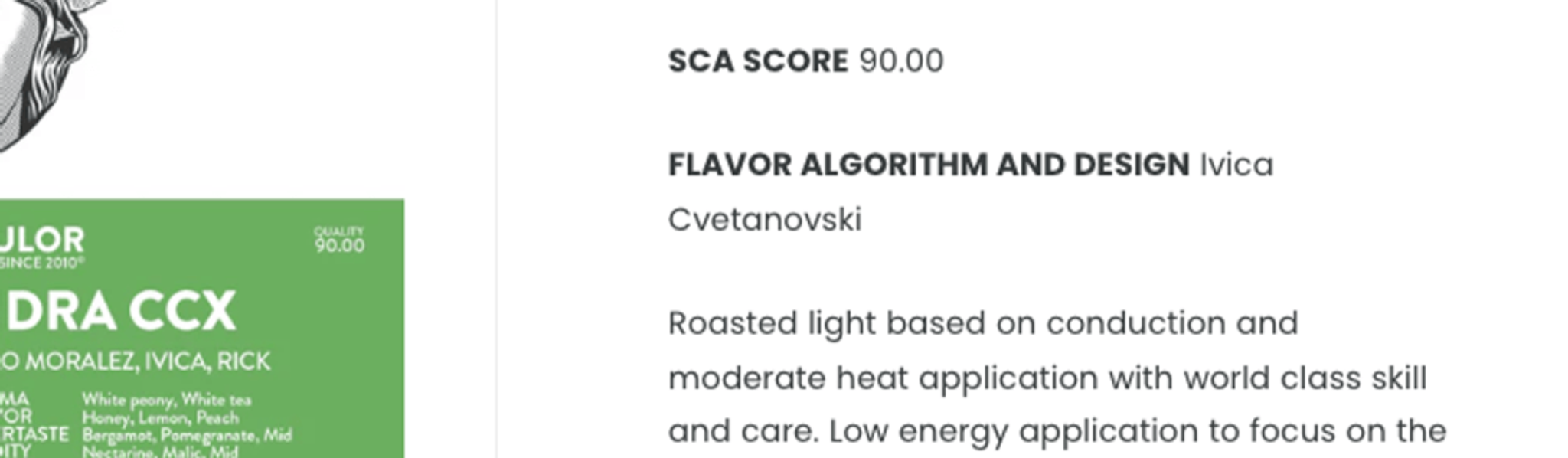 Scores of 90 and over are excellent and rare (source: Coffea Circulor)