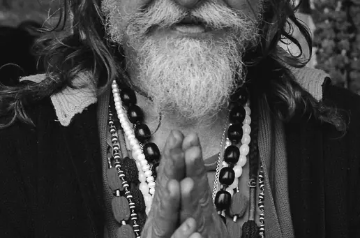 Italian Sadhu Holy Man