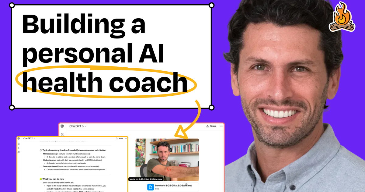 Curated visual reference: Visual Reference: How I AI Building A Personal AI Wellness Coach To
