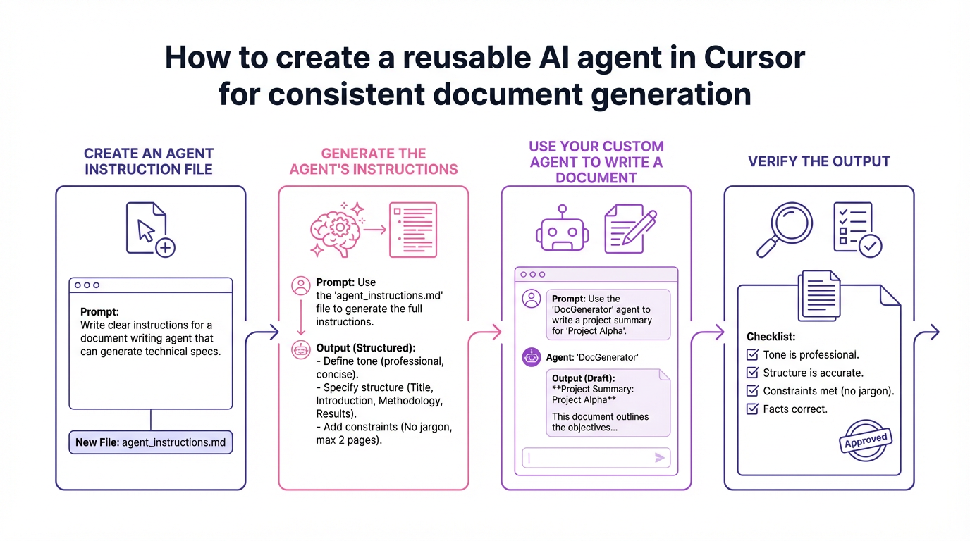 How to Create a Reusable AI Agent in Cursor for Consistent Document ...