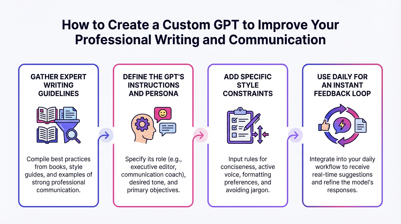How to Create a Custom GPT to Improve Your Professional Writing and ...