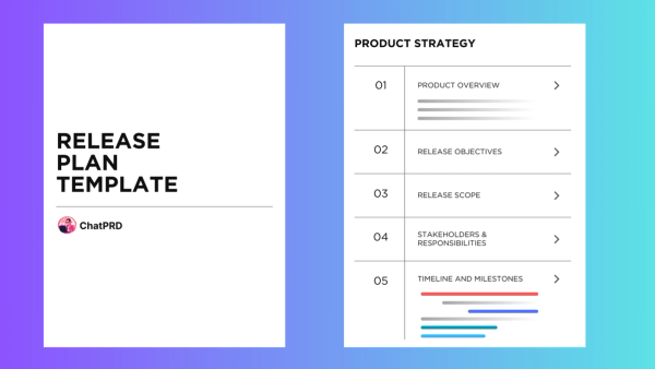 Release Plan Template template preview