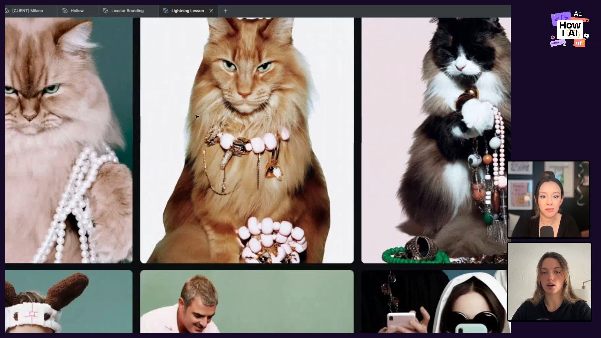 A look at the Midjourney interface displaying image generation results and key parameters like 'chaos', 'ar', 'raw', and 'stylize', demonstrating how creative prompts are structured for AI art.