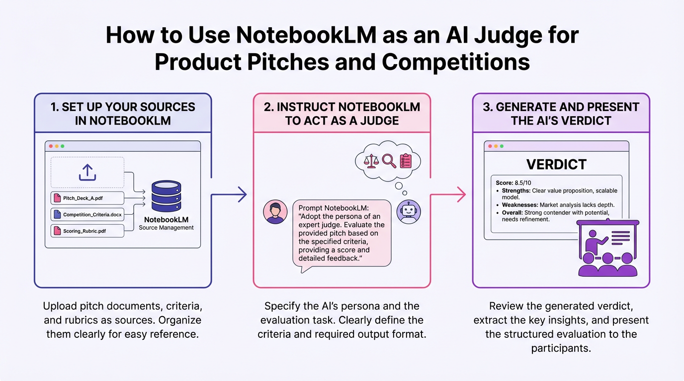 How to Use NotebookLM as an AI Judge for Product Pitches and ...