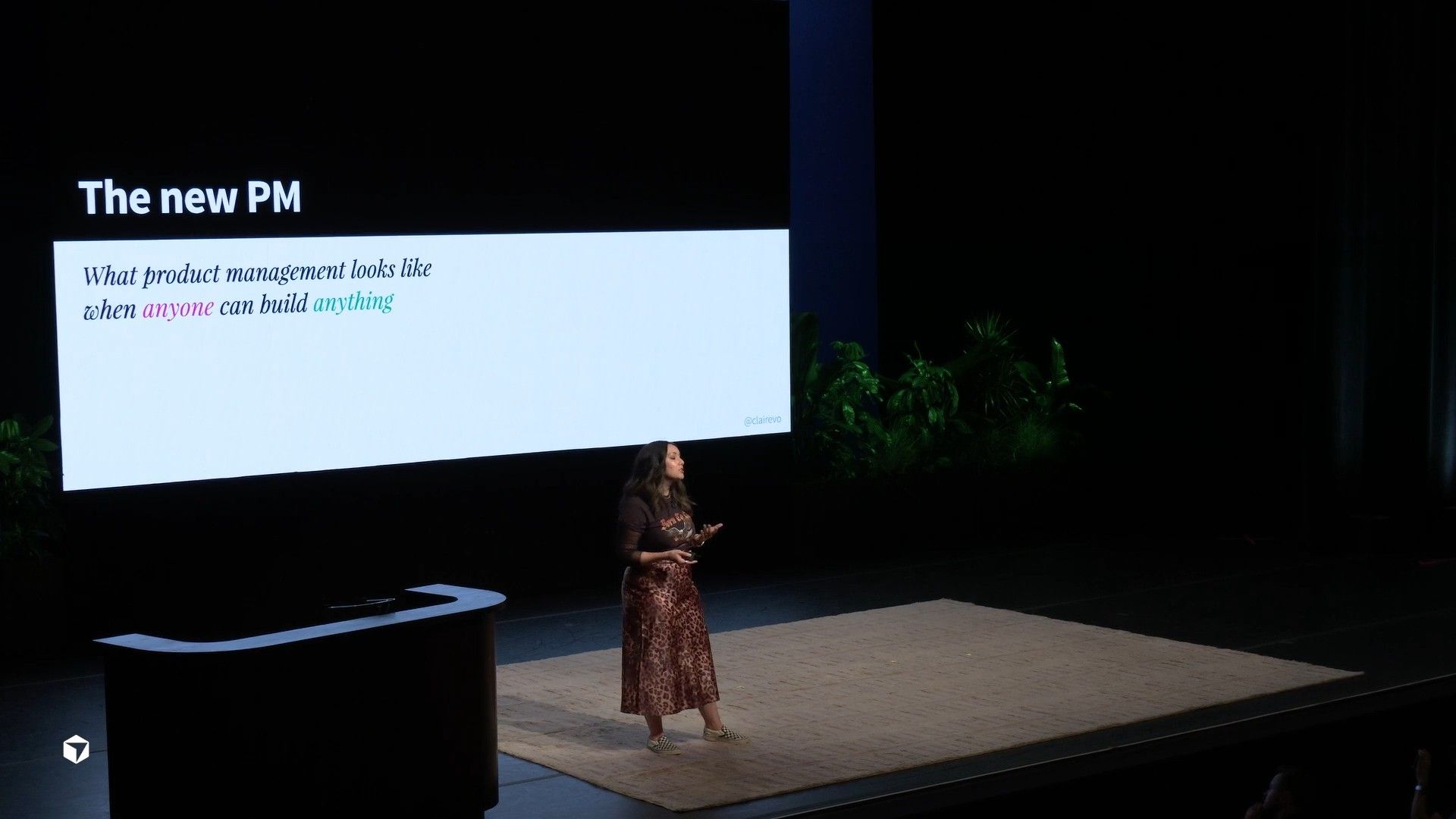 The "build something people want" slide