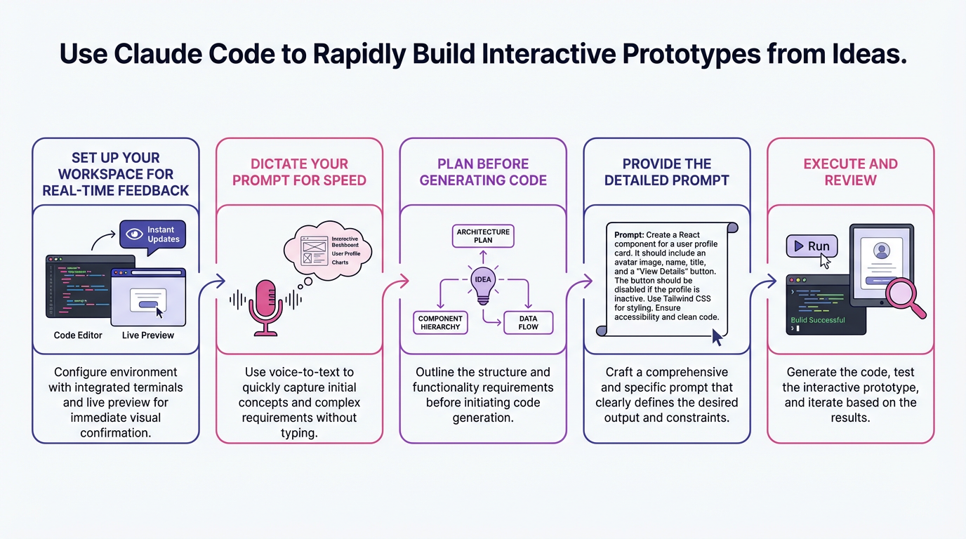 Use Claude Code to Rapidly Build Interactive Prototypes from Ideas | AI ...