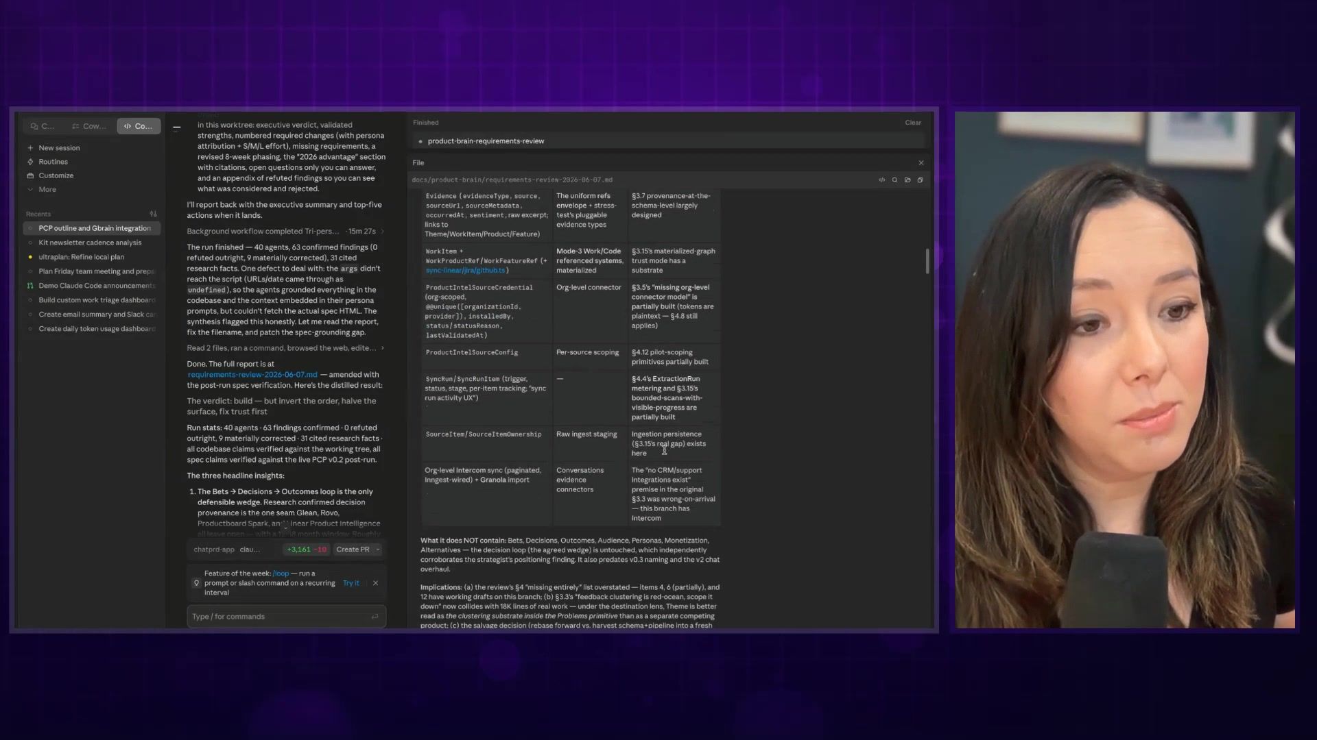 Dense strategy document output from Fable 5