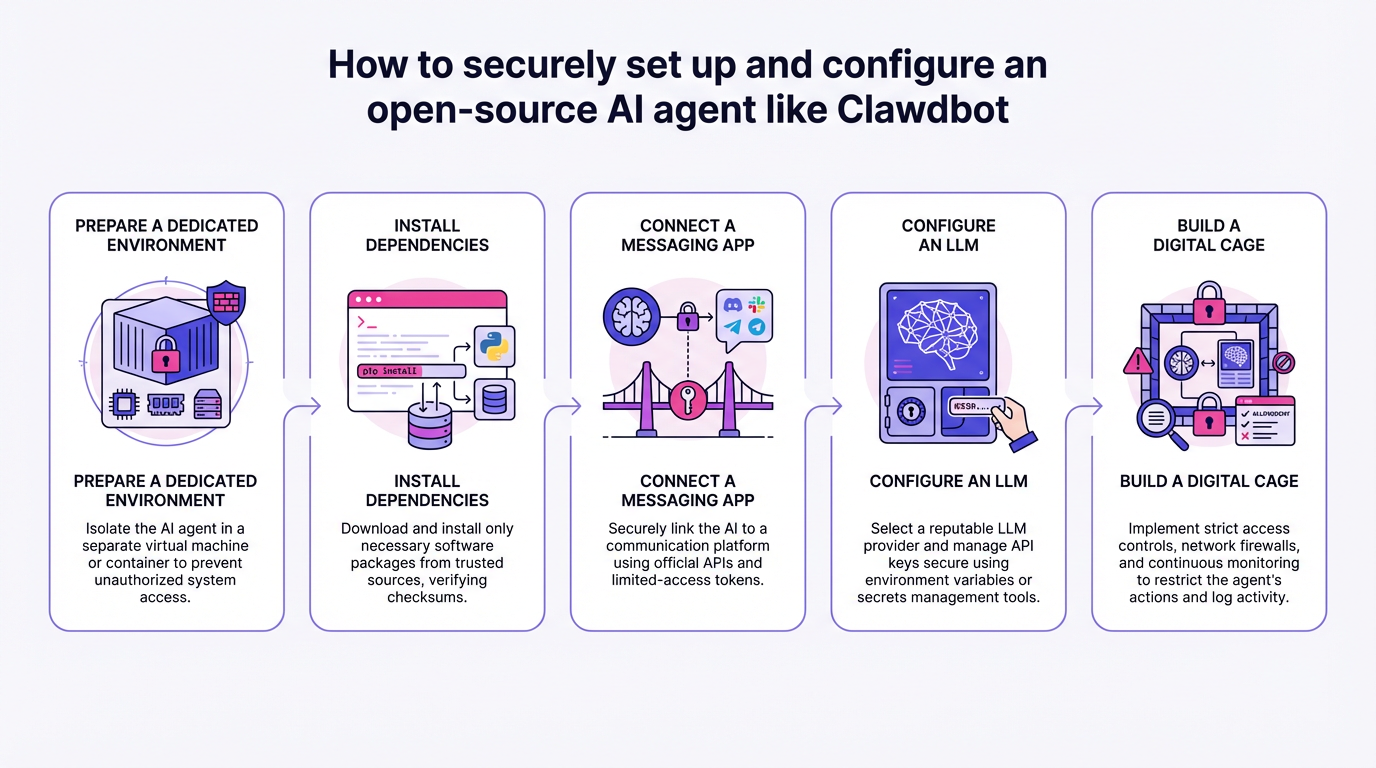 How to Securely Set Up and Configure an Open-Source AI Agent like ...