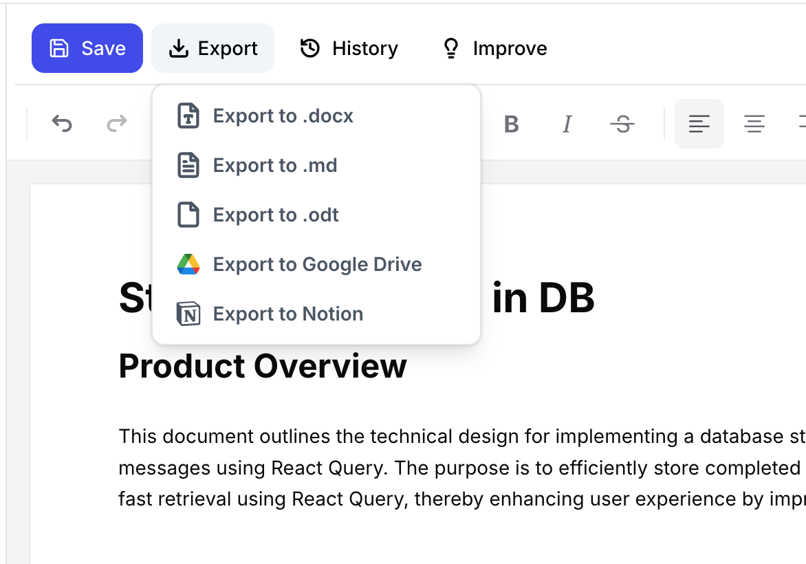 Notion and Google Docs are key integration points for AI PM agents