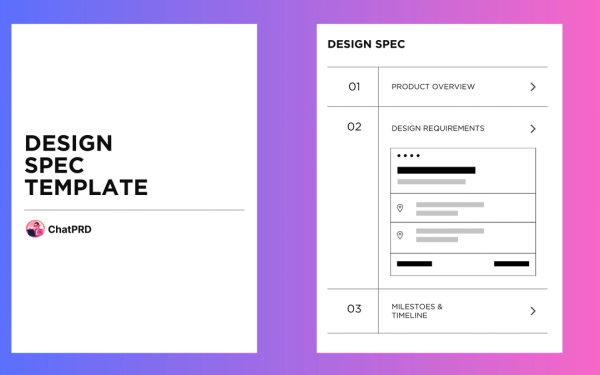 Design Spec Template template preview