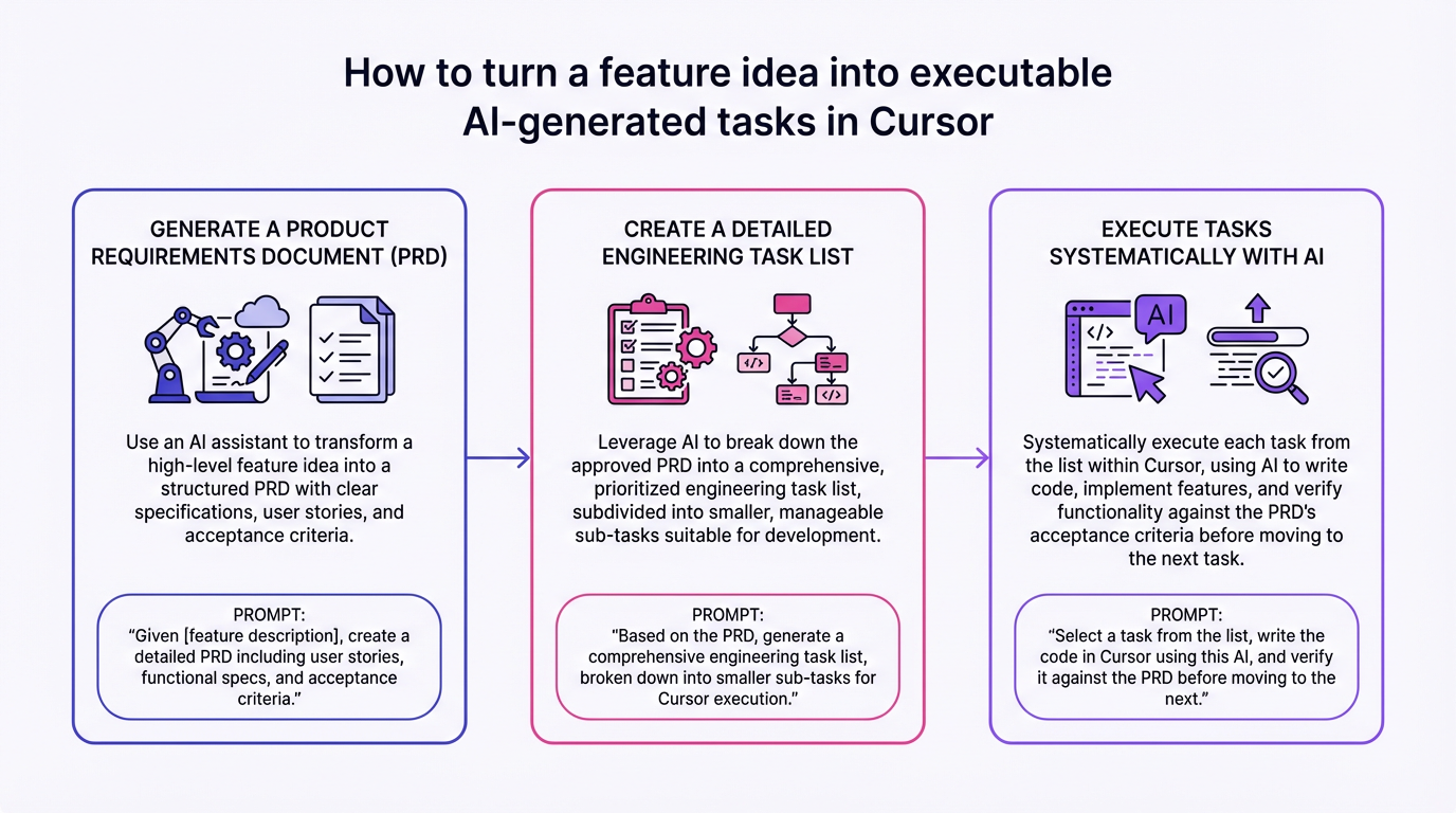 How to Turn a Feature Idea into Executable AI-Generated Tasks in Cursor ...