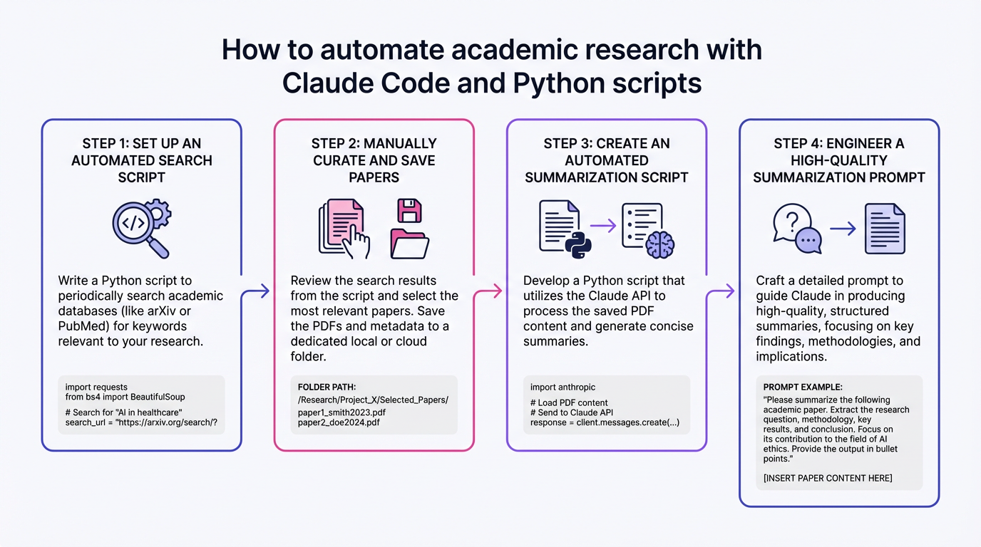 How to Automate Academic Research with Claude Code and Python Scripts ...