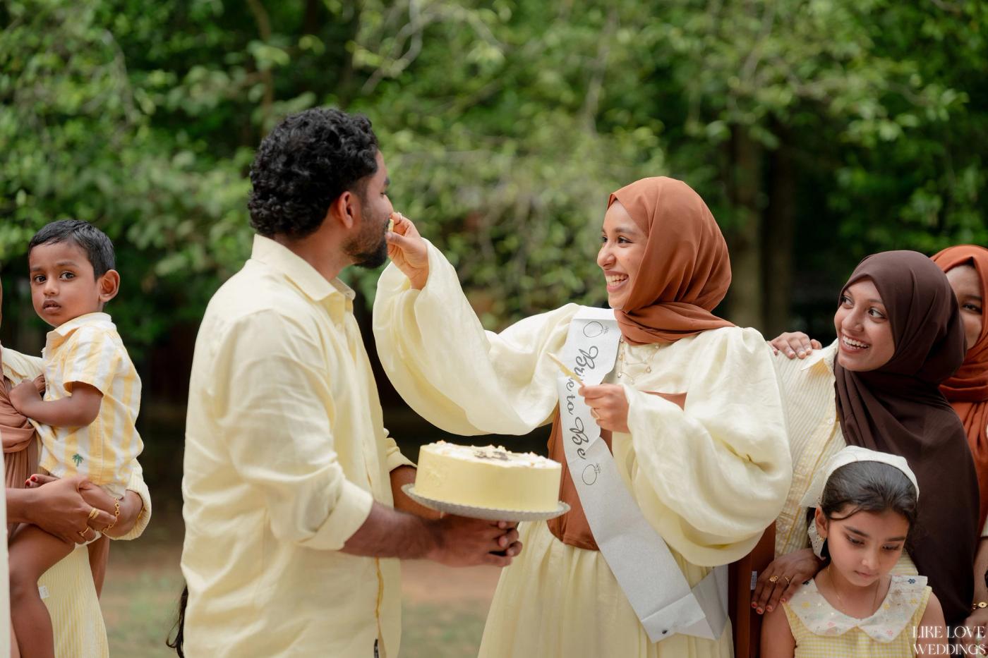 A Butter Yellow Celebration: Farsana’s Bridal Shower at Once Upon the River, Aluva — photo 25