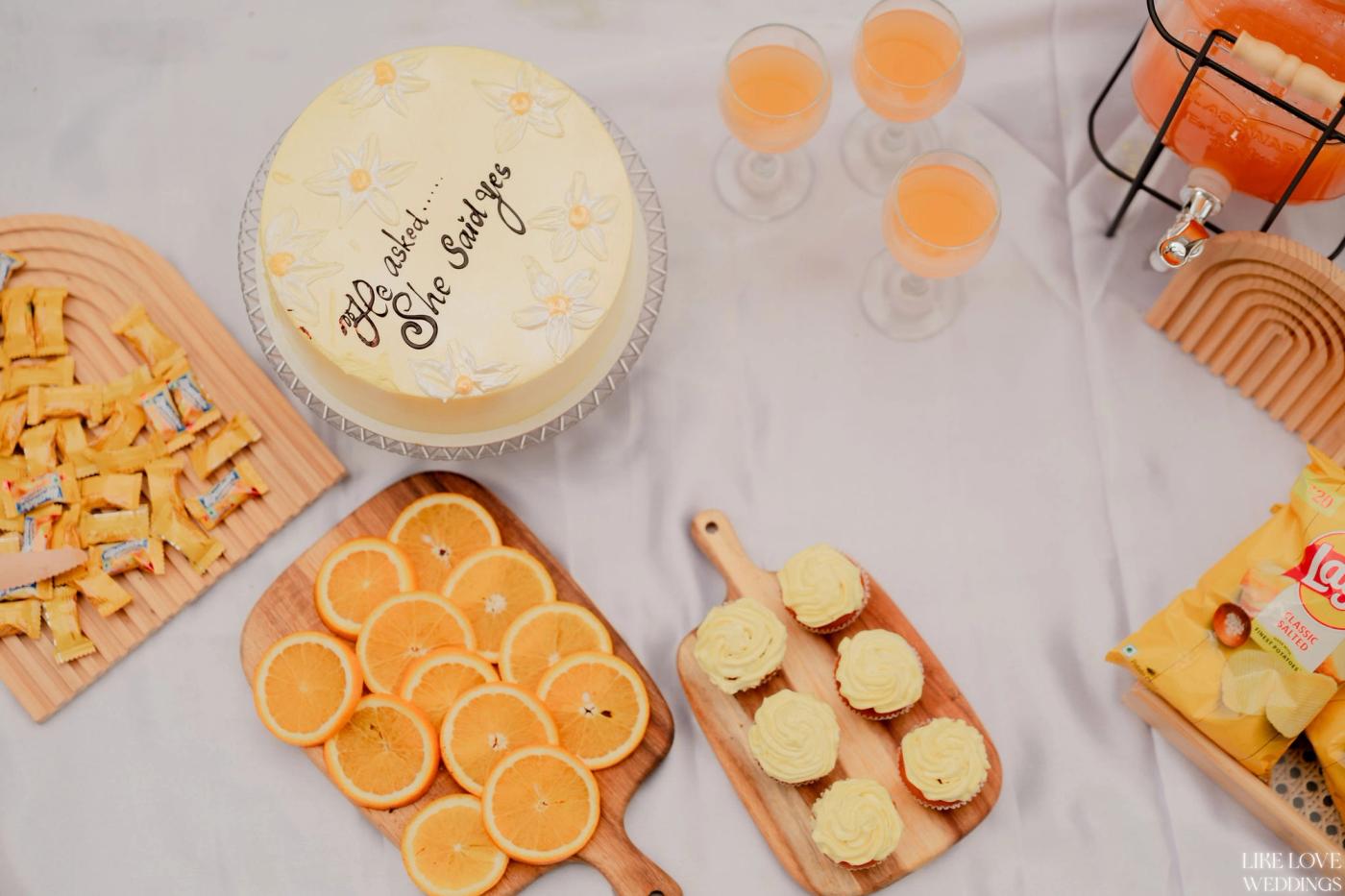 A Butter Yellow Celebration: Farsana’s Bridal Shower at Once Upon the River, Aluva — photo 19