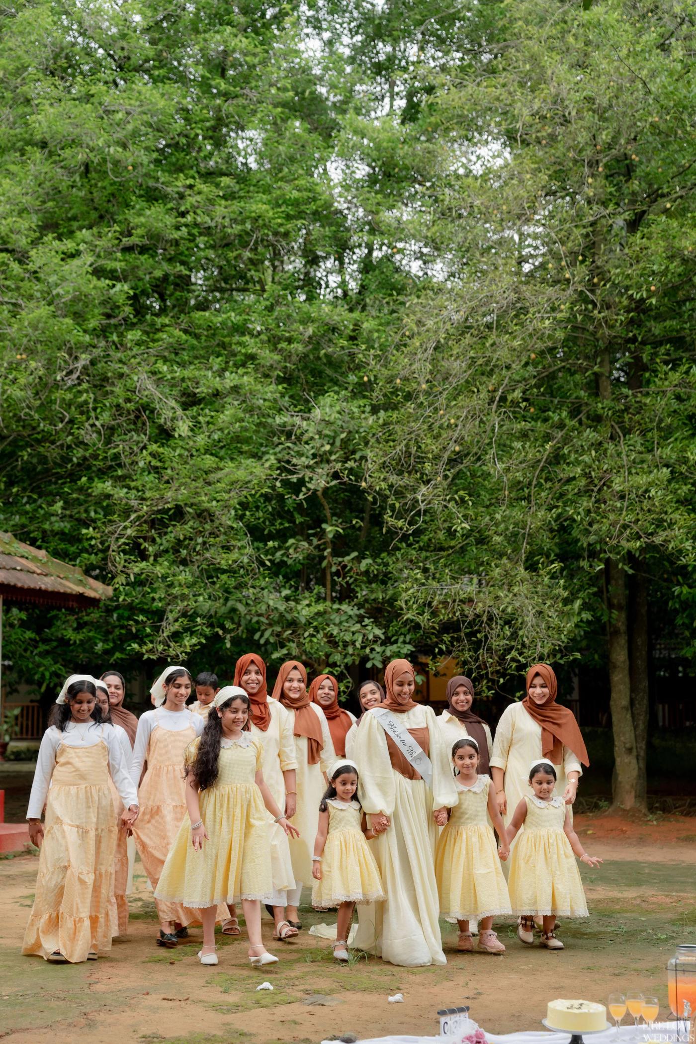 A Butter Yellow Celebration: Farsana’s Bridal Shower at Once Upon the River, Aluva — photo 22