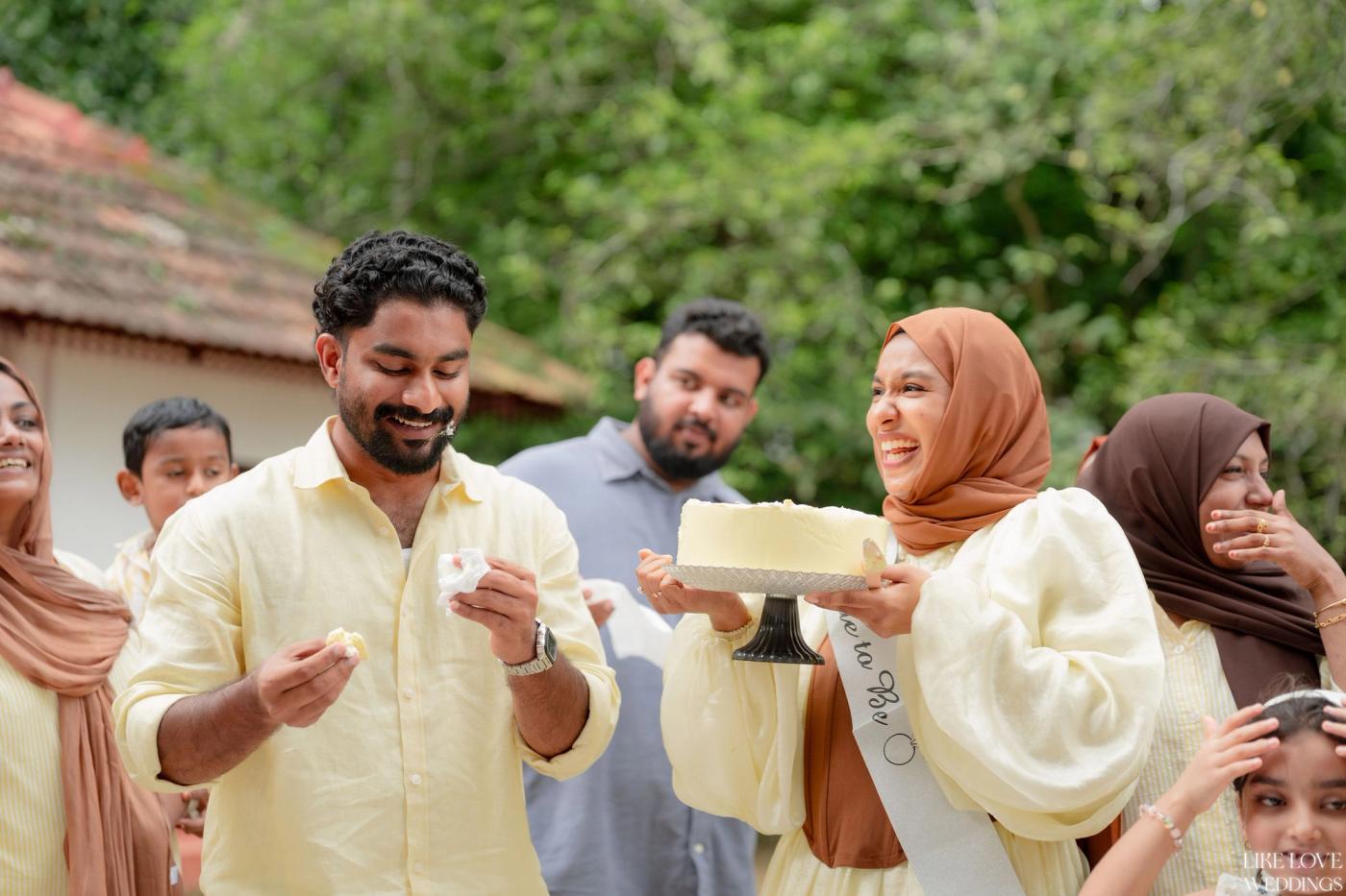 A Butter Yellow Celebration: Farsana’s Bridal Shower at Once Upon the River, Aluva — photo 26