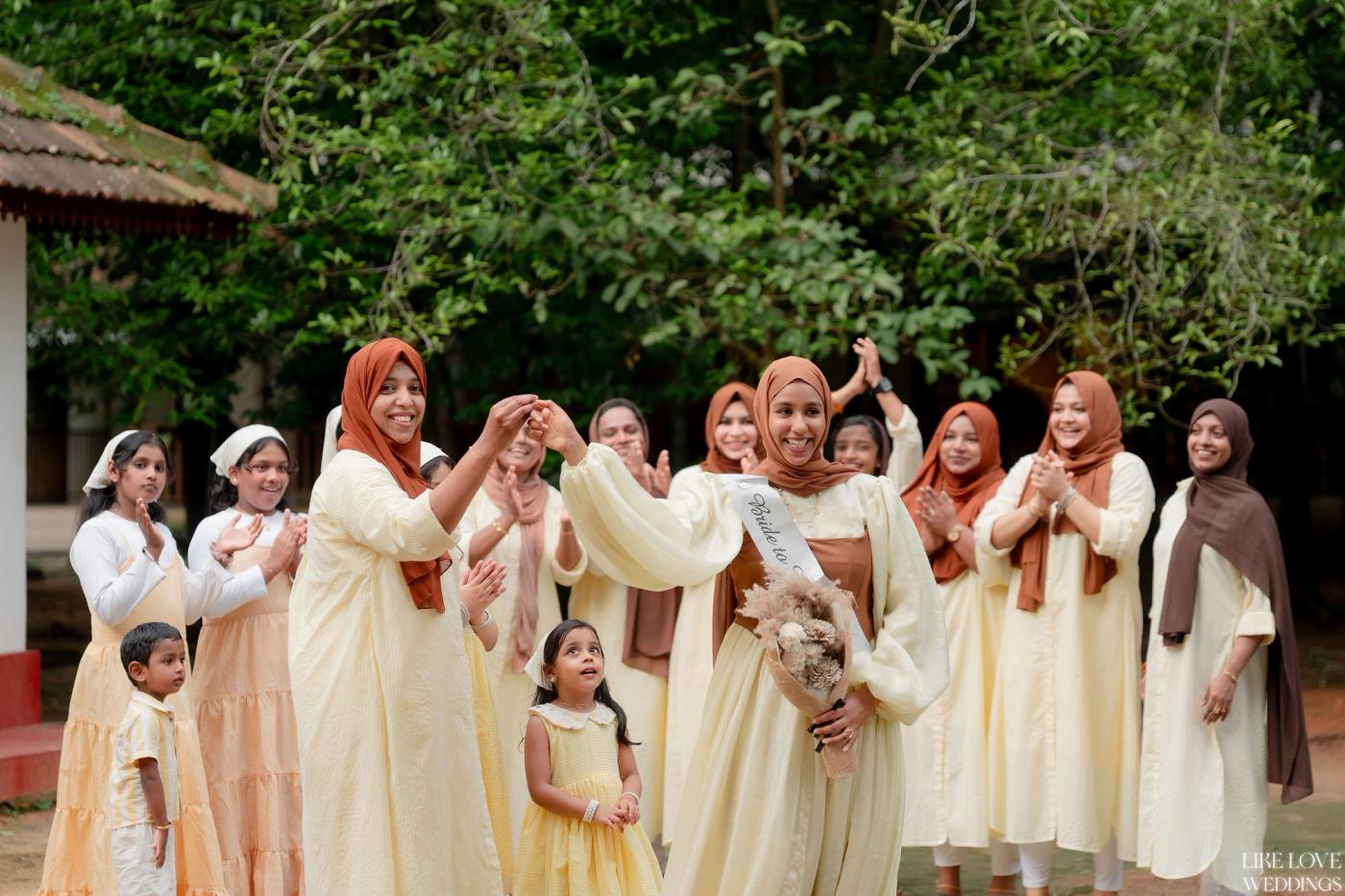 A Butter Yellow Celebration: Farsana’s Bridal Shower at Once Upon the River, Aluva — photo 27