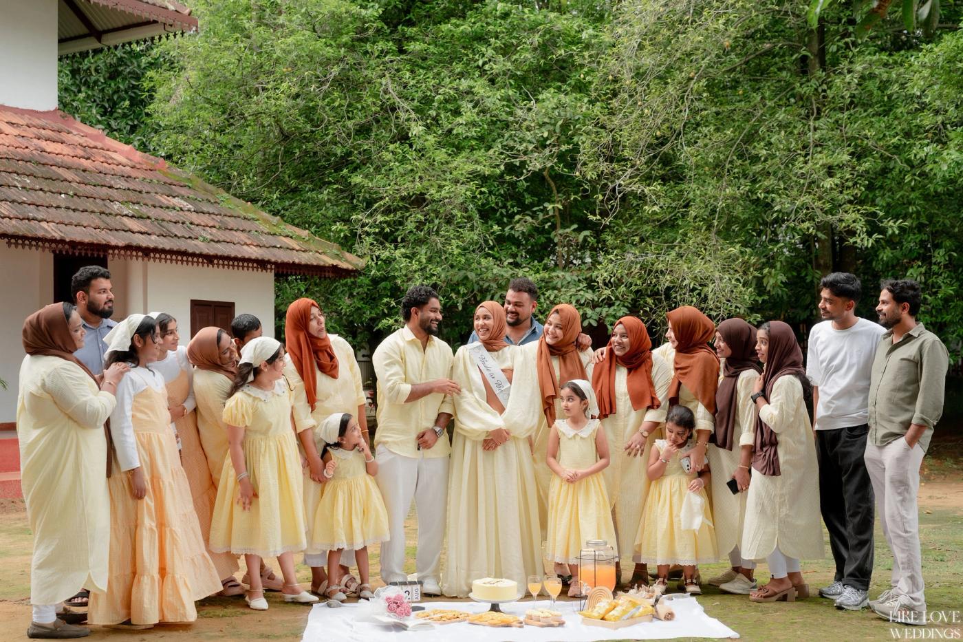 A Butter Yellow Celebration: Farsana’s Bridal Shower at Once Upon the River, Aluva — photo 20
