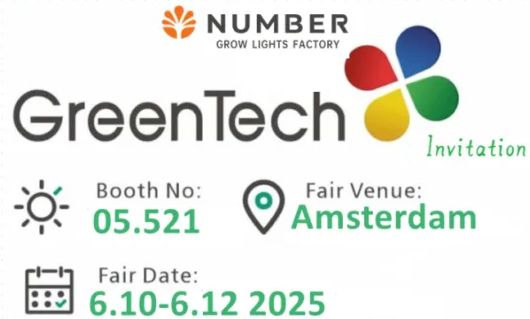 Let’s Grow Together at GreenTech! /SZNUMBER GROW LIGHT