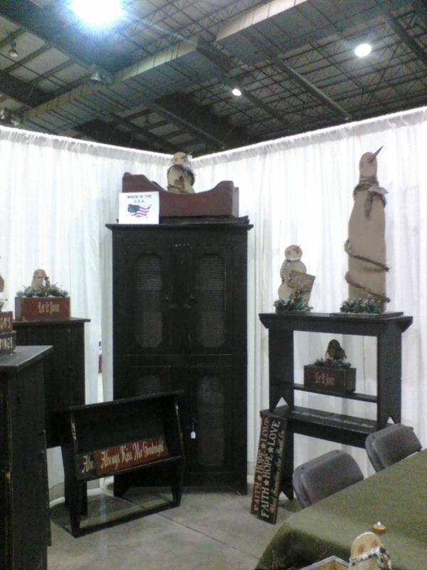 1pc Hutch #3 w/Screen & Quilt Rack